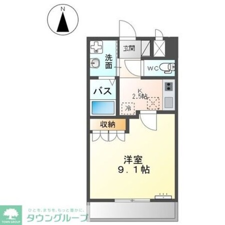 グレイシャスの物件間取画像